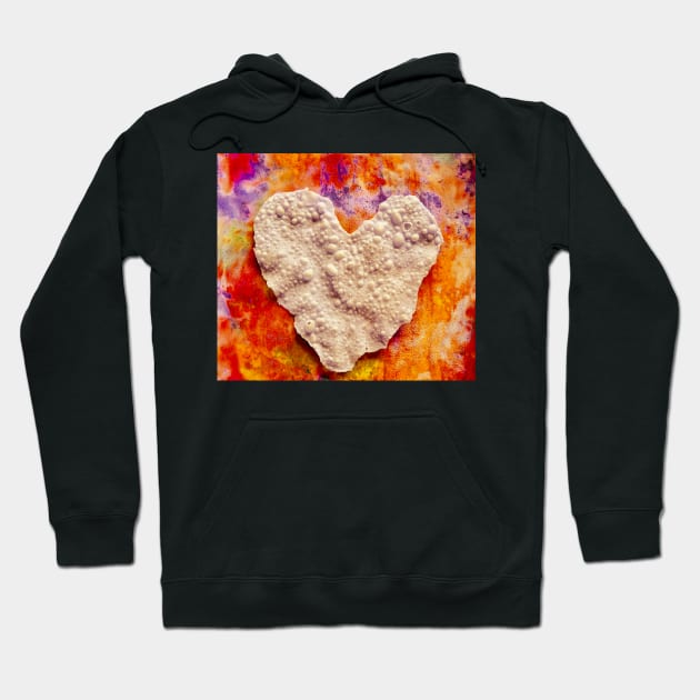 Heart Poppadom Hoodie by Alchemia